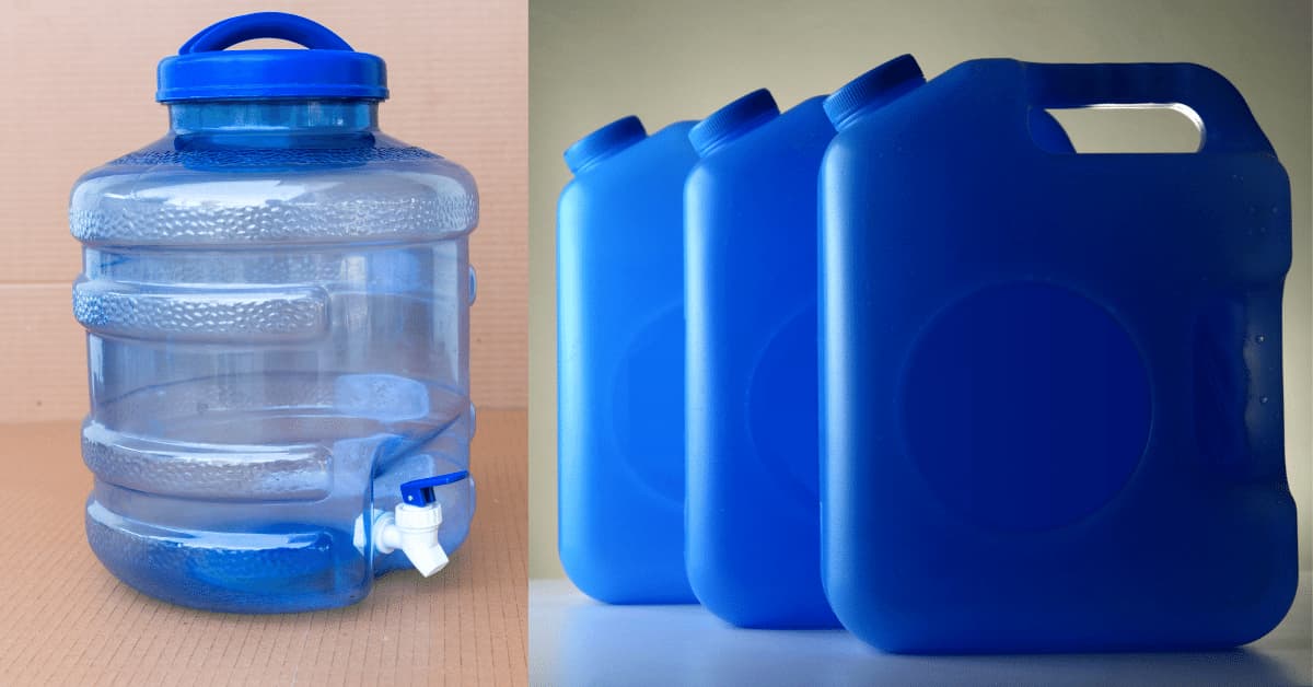 Large Water Containers for Camping - Sustainable Life Online