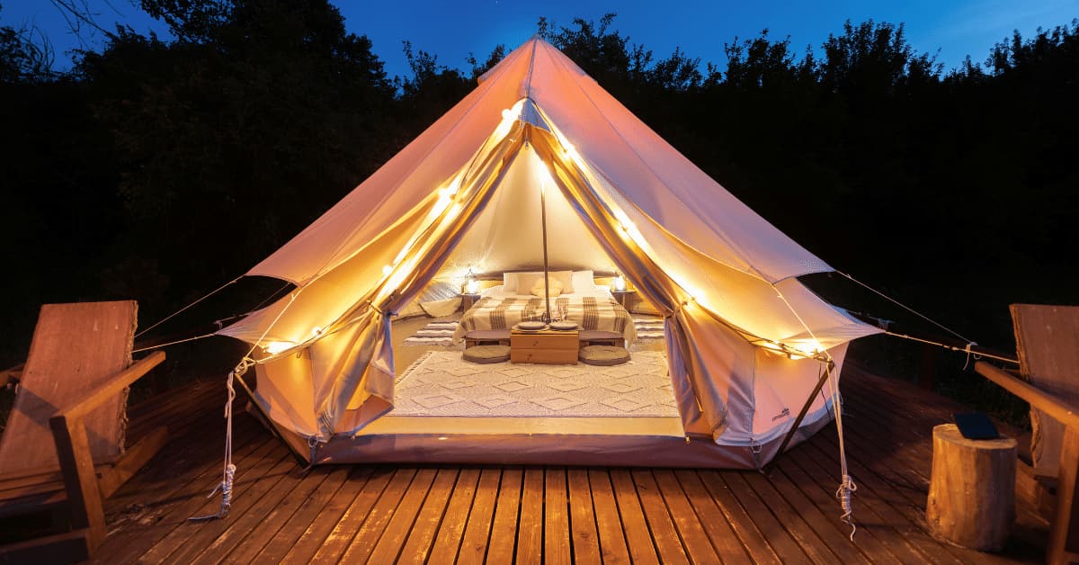 Living in Large Tents