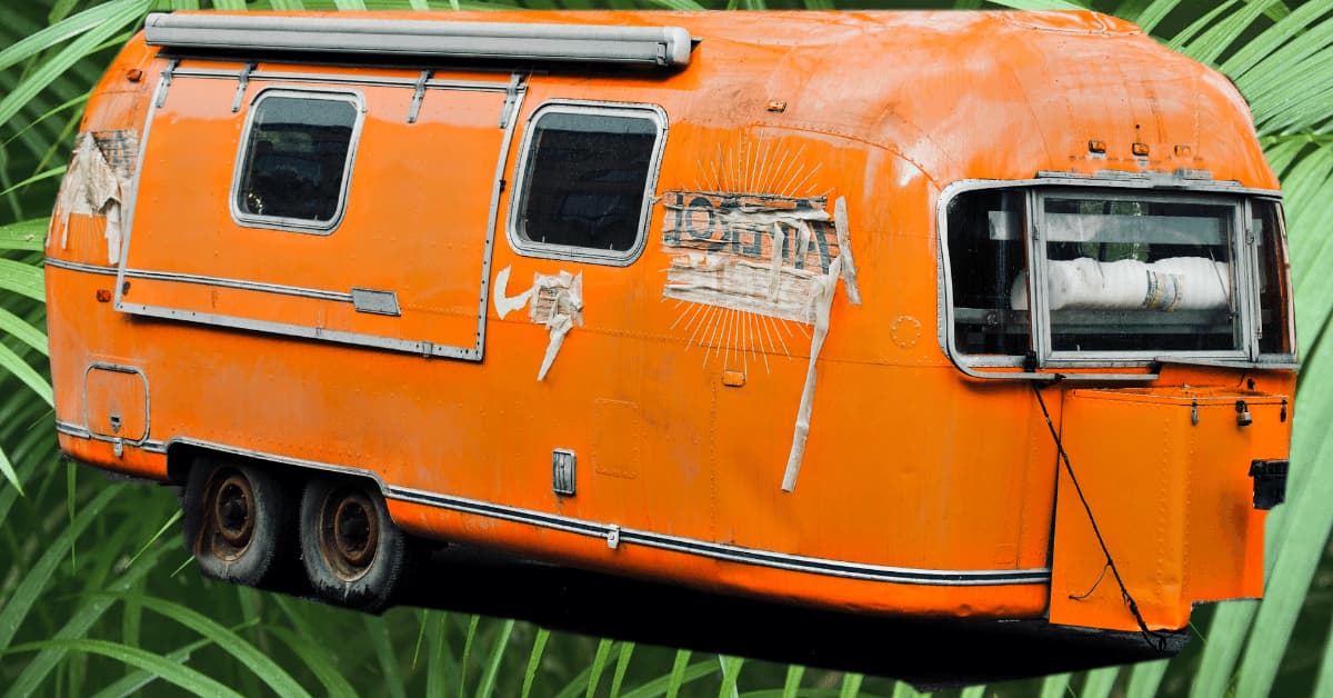 Wrecked Camper