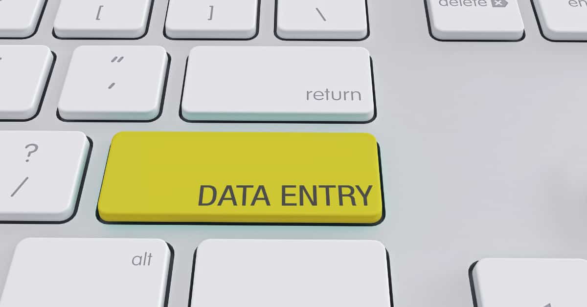 data entry jobs
